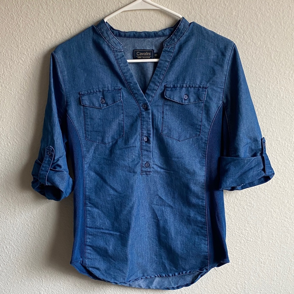 Women’s Cavalini Denim Blouse